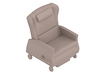 A generic rendering - Nemschoff Serenity Recliner–Standard Size