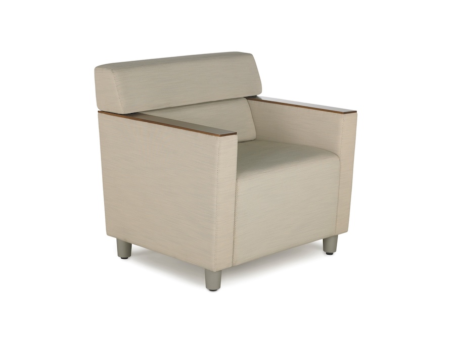 A photo - Nemschoff Steps Straight Seat–Mid Back–With Arms