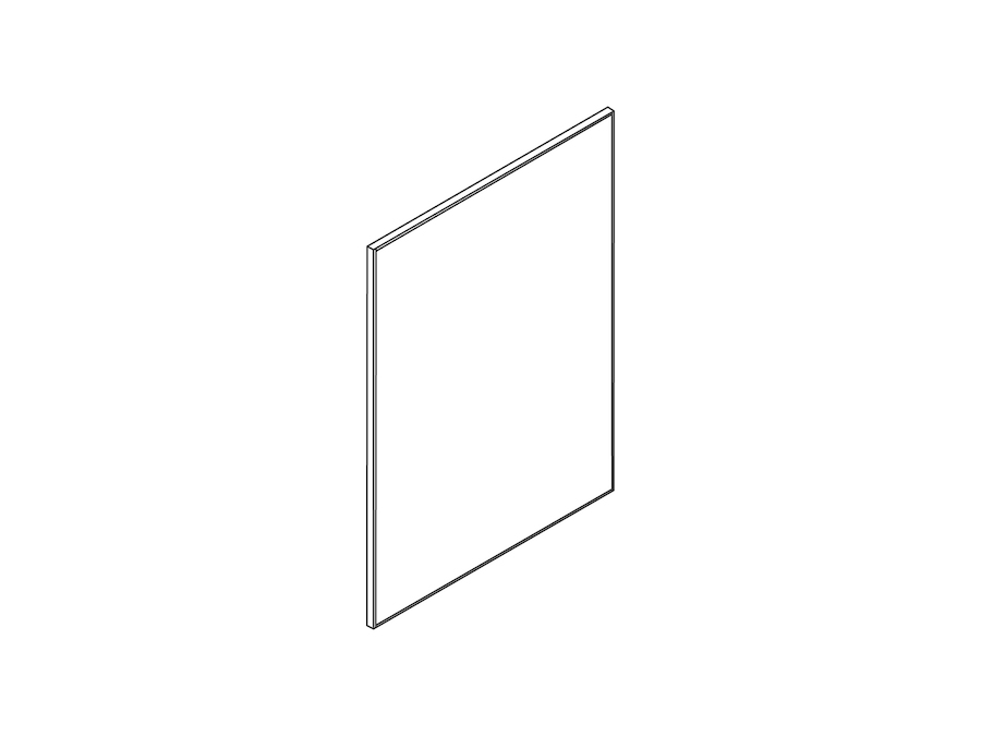 A line drawing - OE1 Mobile Easel–Project Board