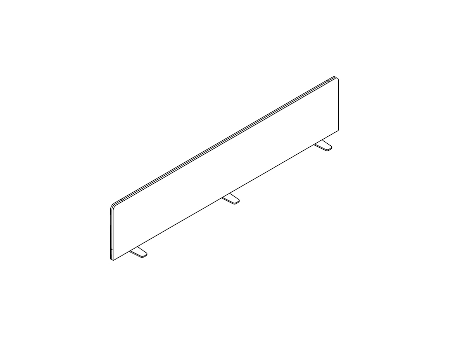 A line drawing - OE1 Movable Screen