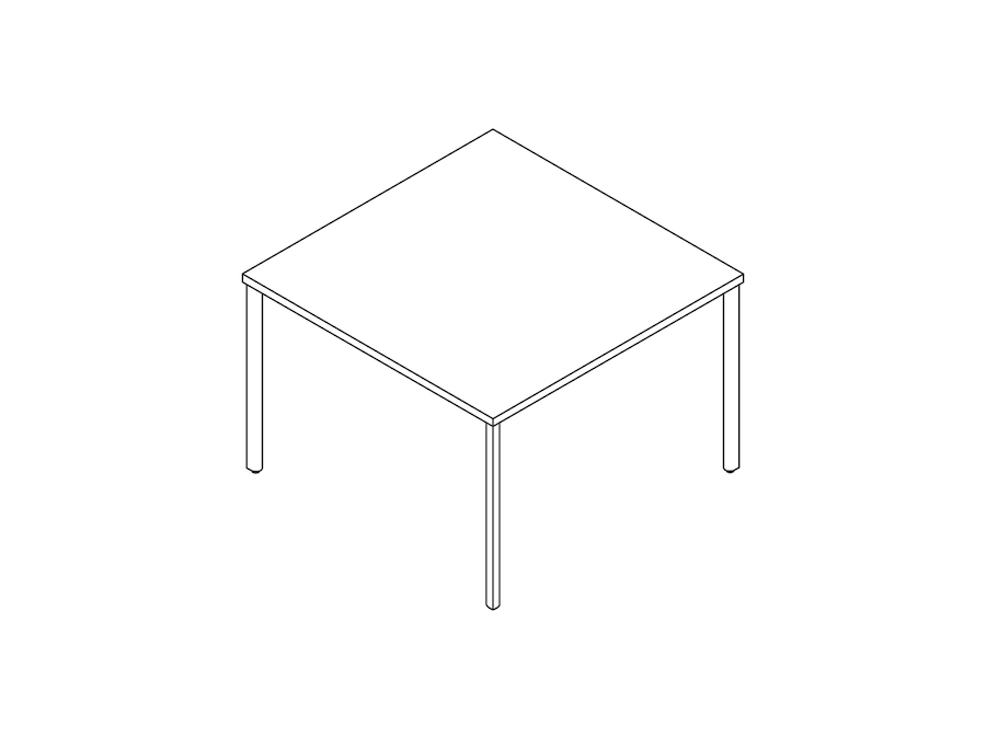 A line drawing - OE1 Project Table