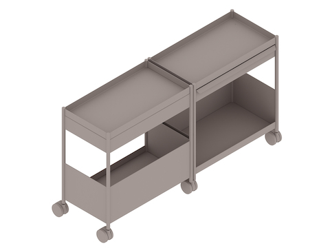 A generic rendering - OE1 Storage Trolley–Shared–Mobile