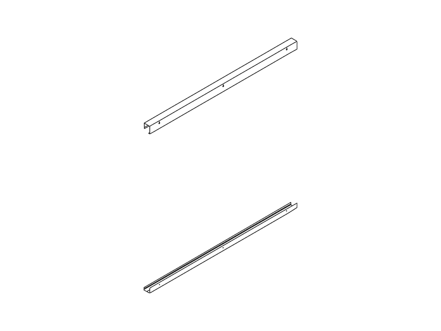 Un dibujo - Kit de rieles para pared OE1