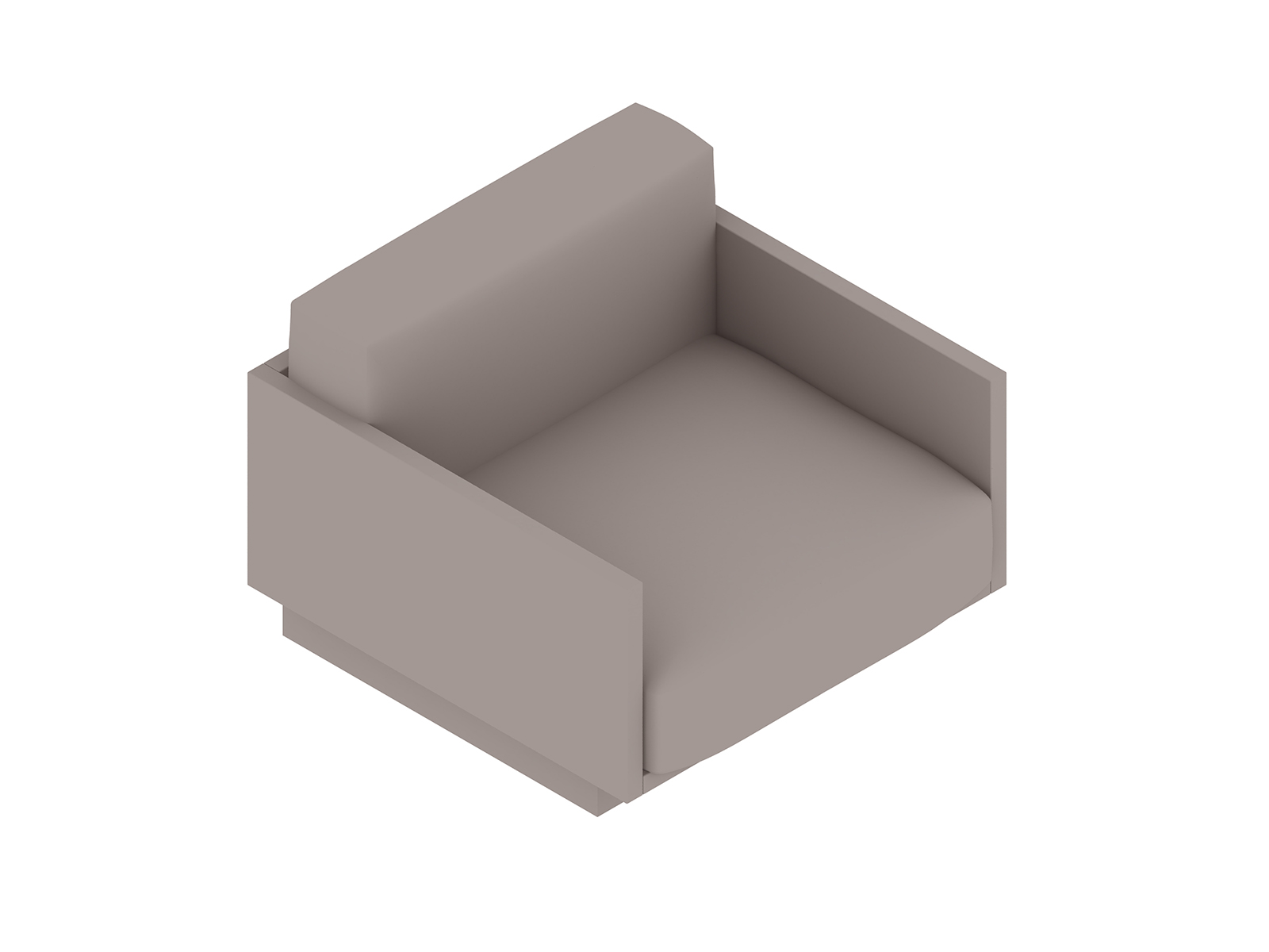 Una representación genérica - Silla lounge Pawson Drift