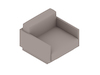 A generic rendering - Pawson Drift Lounge Chair
