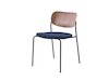 A photo - Portrait Chair–Armless–Upholstered Seat–Wood Back