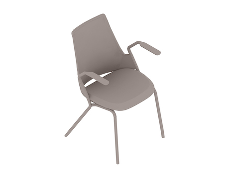 A generic rendering - Sayl Side Chair–4-Leg Base