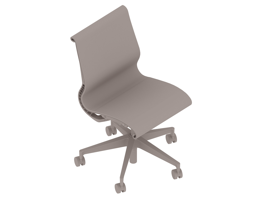 A generic rendering - Setu Chair–Armless
