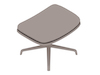 A generic rendering - Striad Ottoman–4-Star Base