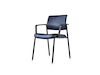 A photo - Verus Side Chair–Upholstered Back–Fixed Arms