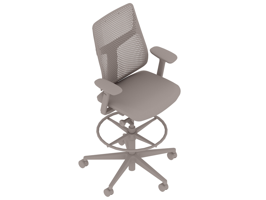 A generic rendering - Verus Stool–Polymer Back