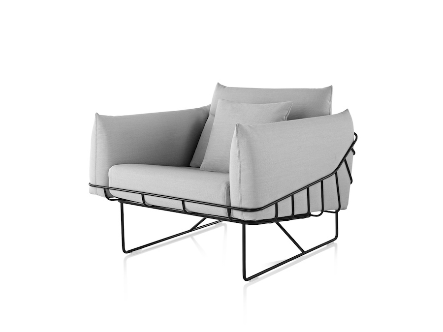 Uma foto - Cadeira Wireframe