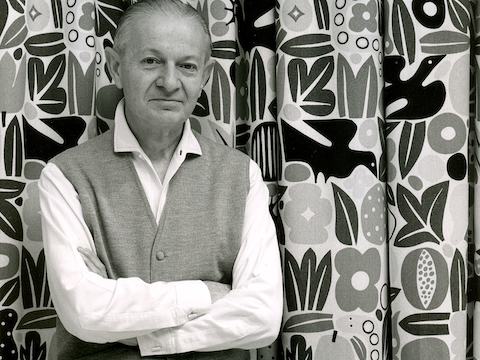 Select to learn more about Alexander Girard's products, design thinking, and awards.