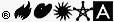 A series of 6 registered trademarks of the Association for Contract Textiles (ACT).