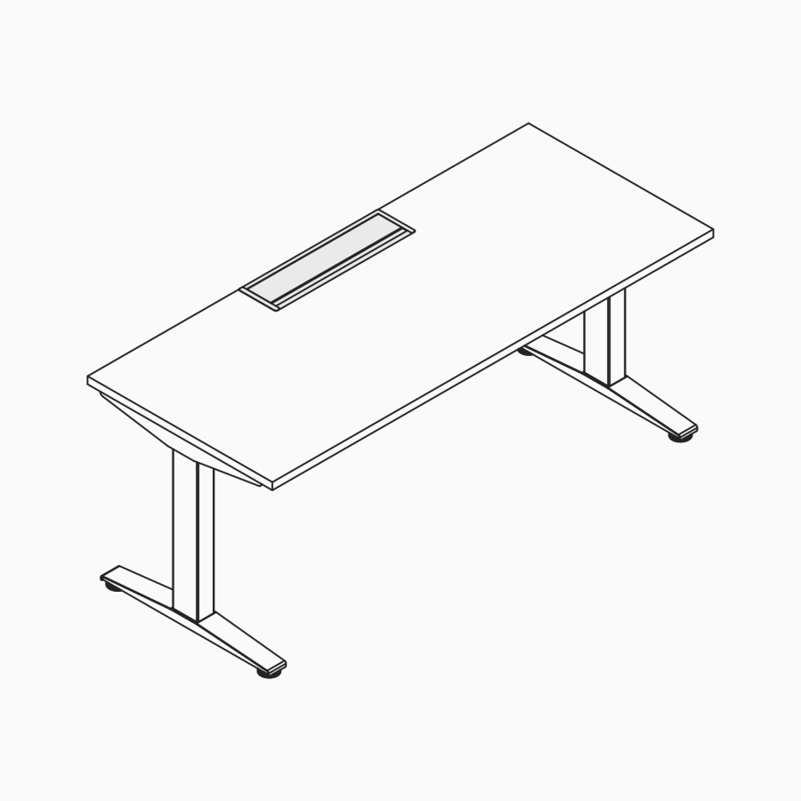 オーグメントレシオのアクセスフラップの線画