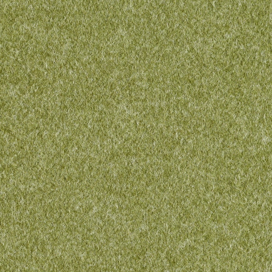 A swatch of green solid texture nonwoven textile.