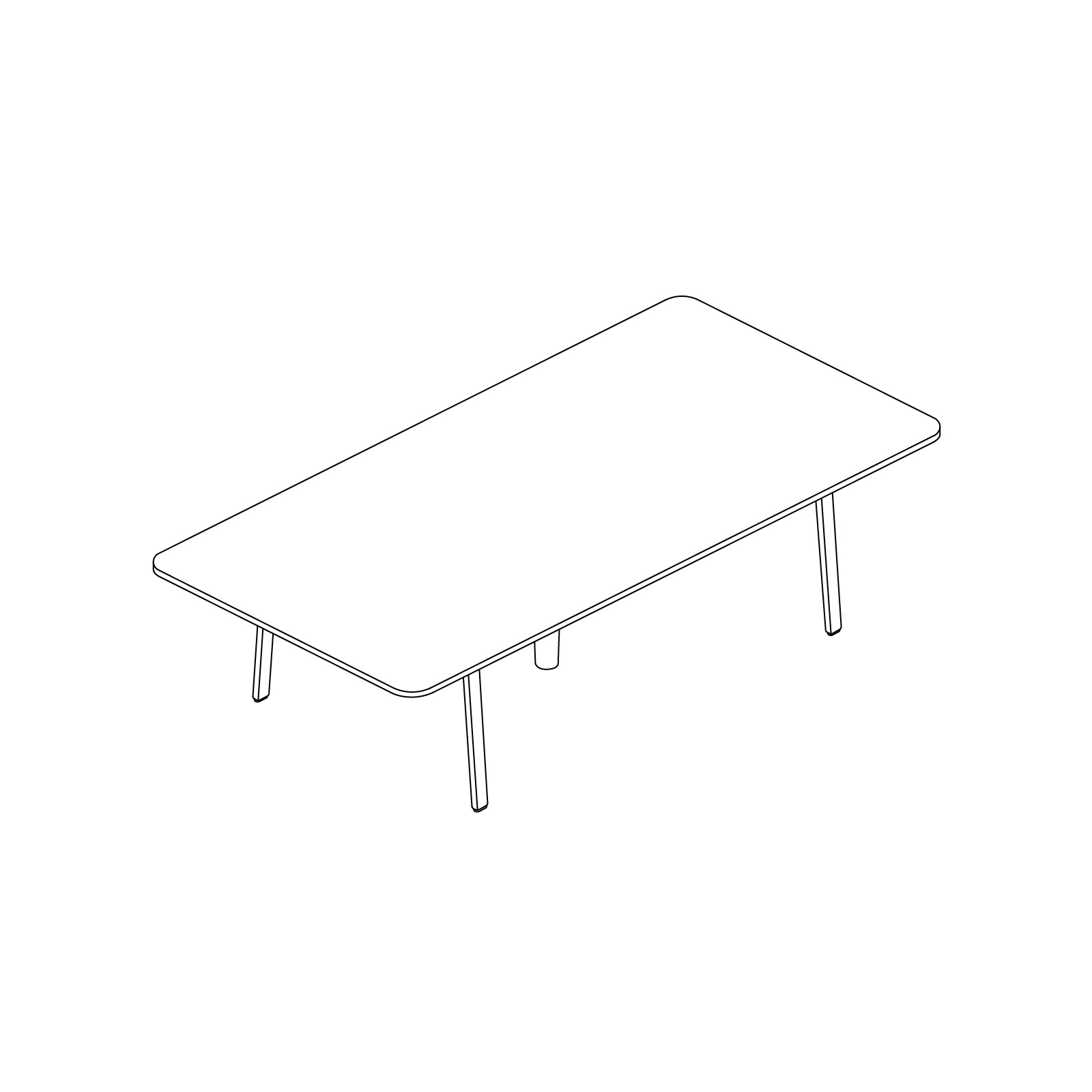 Byne Meeting Table – Rectangular