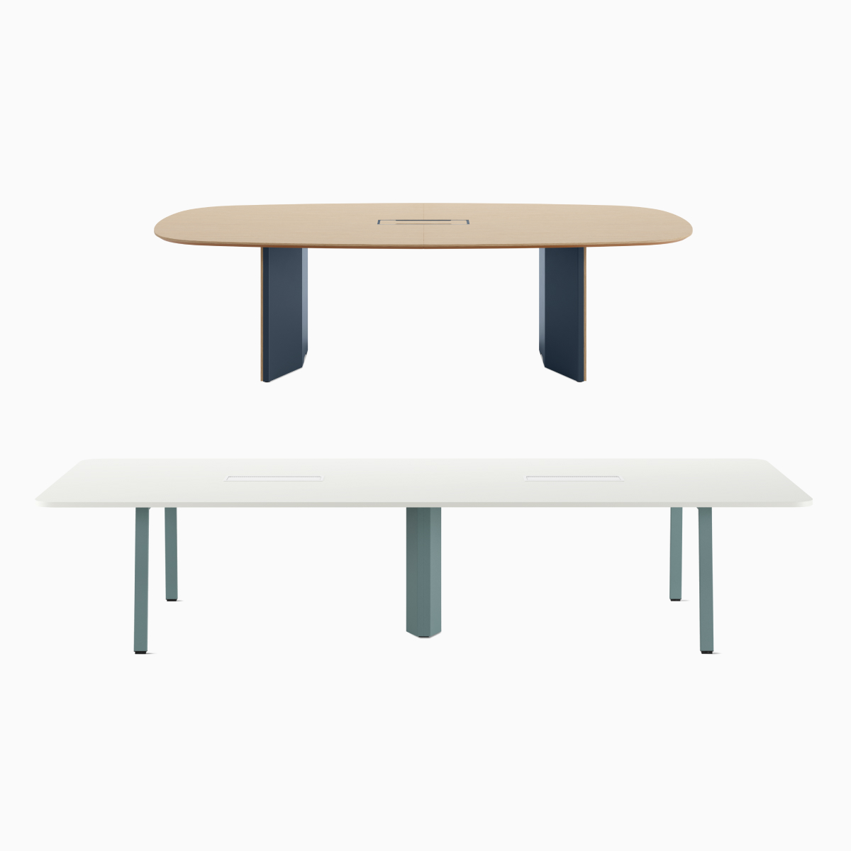 Detail of Layout Arena Leg, Byne Meeting Table.