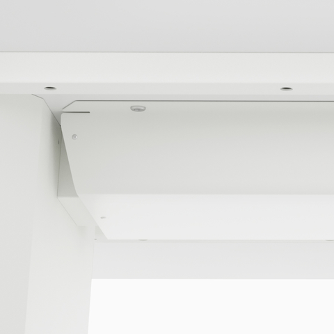Detail of light cable tray, Byne Meeting Table.