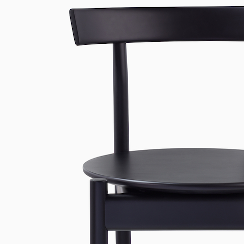 Close up detail of a Comma Chair.