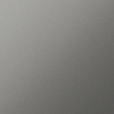 A close-up view of Finish Metallic Silver MS.