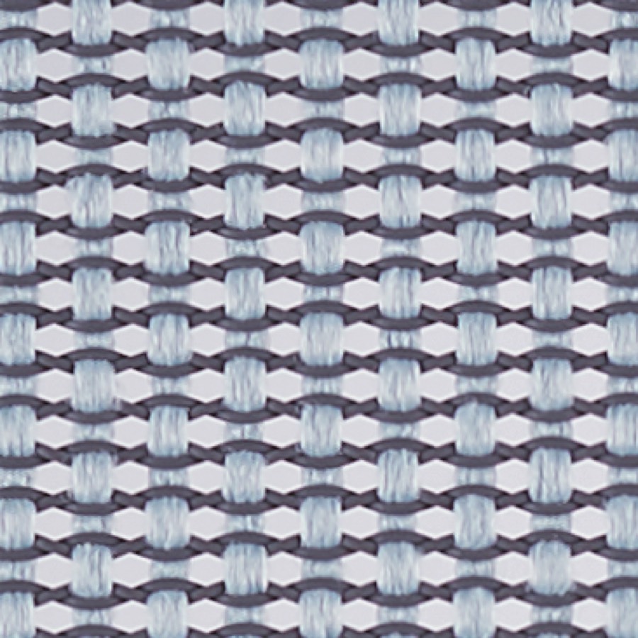 A Glacier light blue suspension swatch.