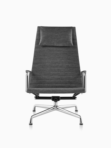 Gray Eames Aluminum Group Chair.