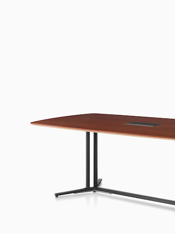 A rectangular Everywhere conference table. Select to go to the Everywhere Tables product page. 