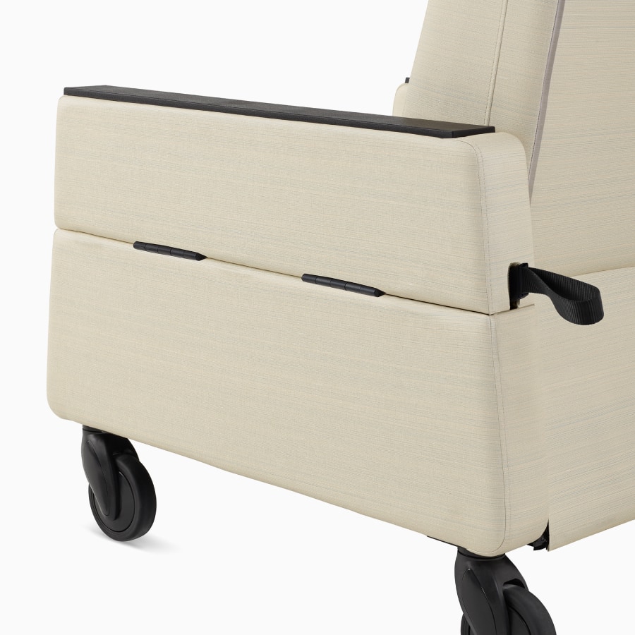 Fold-down arm on Gemma Recliner.