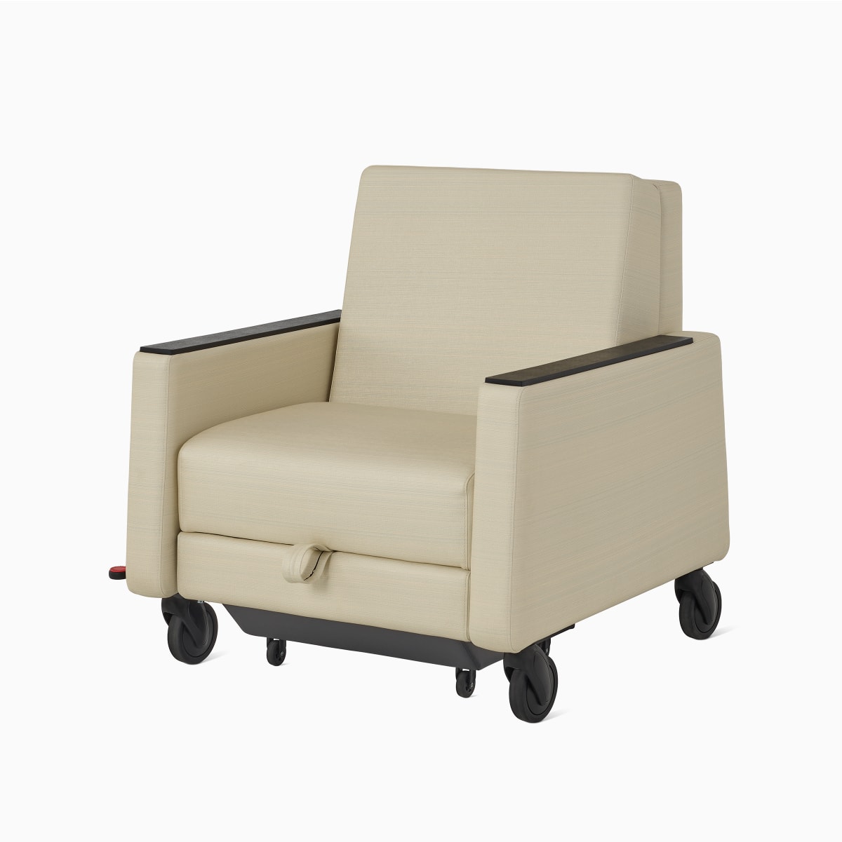 Gemma Sleep Chair with internal and external replaceable components.