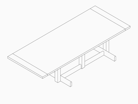 A line drawing - Land Table