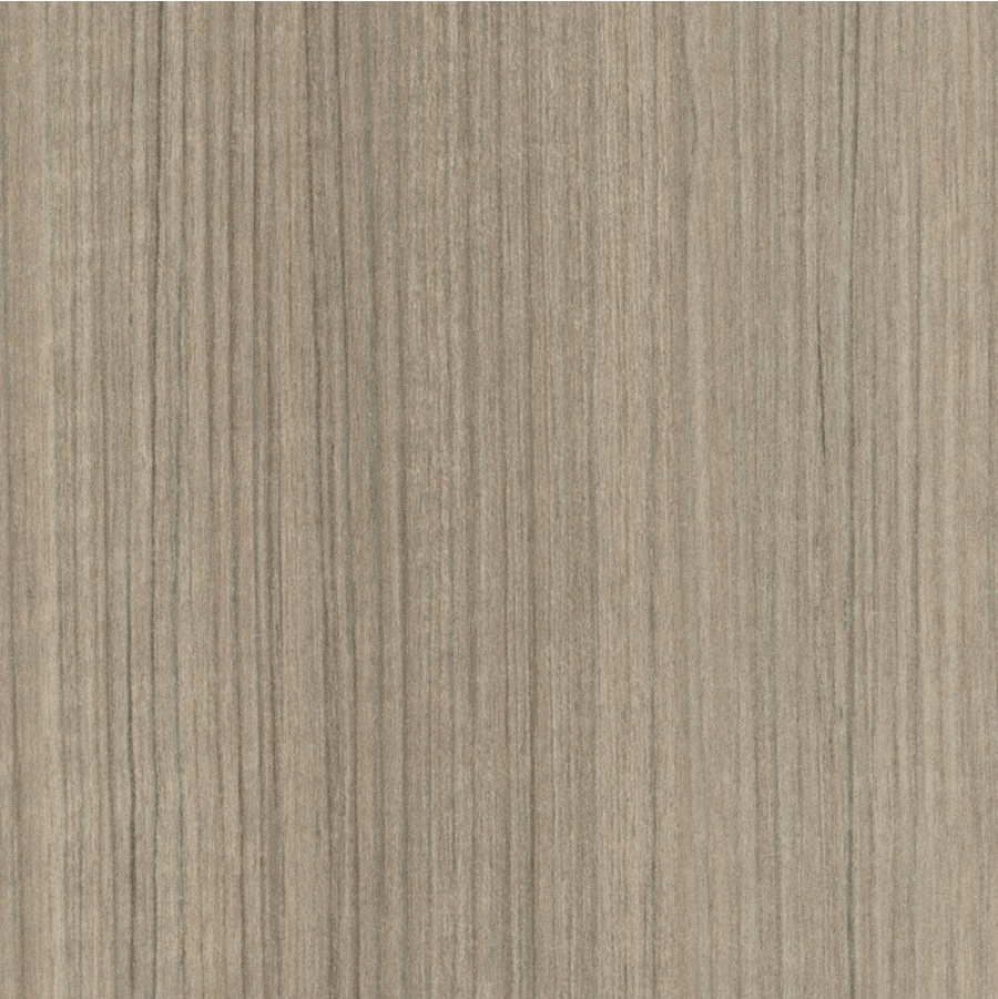 A close-up view of Woodgrain Laminate Warm Grey Teak LBV.
