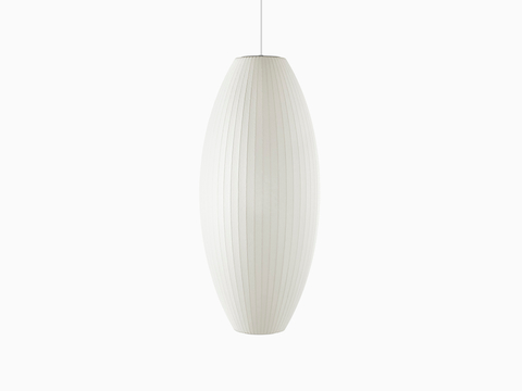 A medium Nelson Cigar Bubble Pendant lamp.