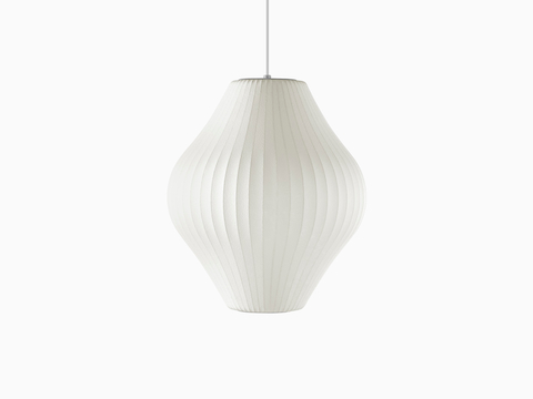 A Nelson Pear Bubble Pendant lamp.