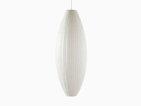 A large Nelson Cigar Bubble Pendant hanging lamp.