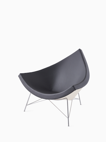 Black Nelson Coconut Lounge Chair. Select to go to the Nelson Coconut Lounge Chair product page.