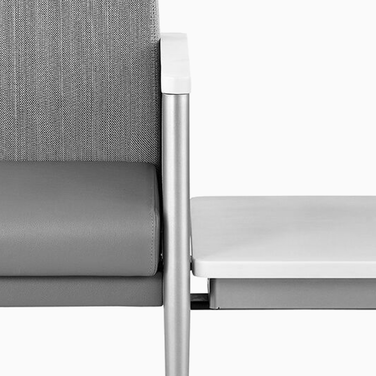 Nemschoff Palisade Mutliple Seating cropped to show the steel frame construction.