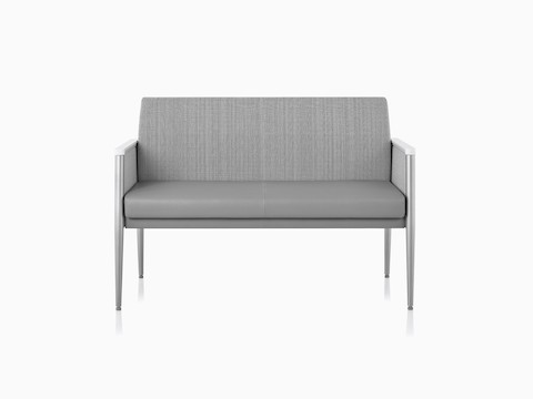Palisade Plus Seating in gray fabric.