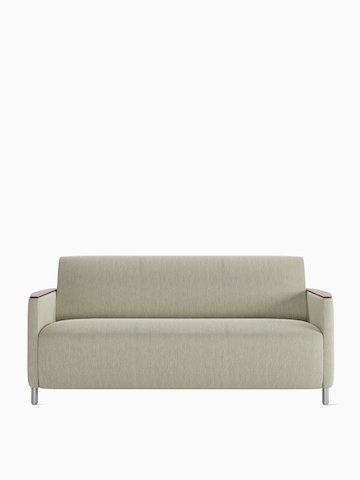 A Pamona 3-seat sofa in gray textile.