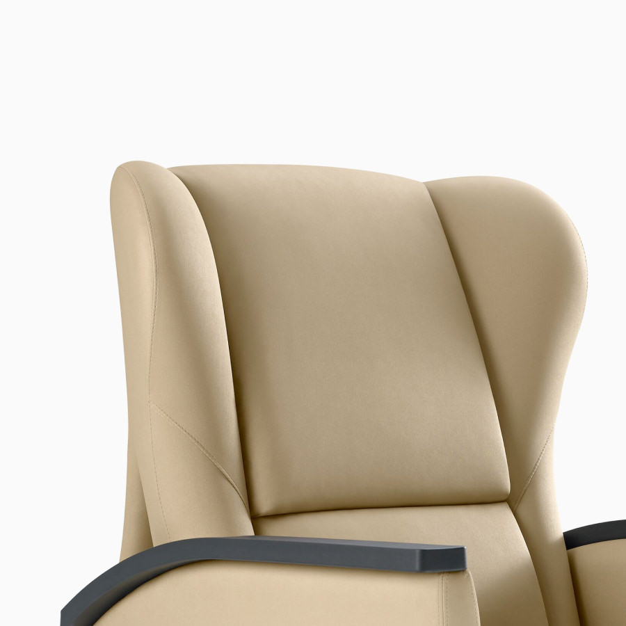 Close-up of a Nemschoff Serenity Recliner back.