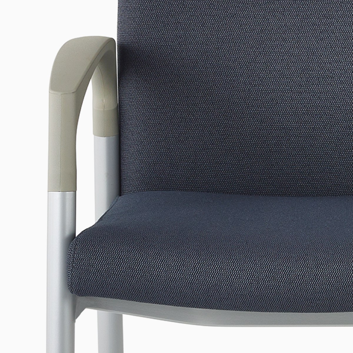 Detail of a Valor contoured arm and armcap.