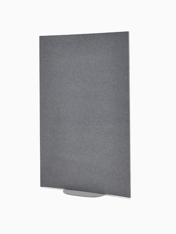 Dark grey OE1 Curved Screen, viewed from an angle.