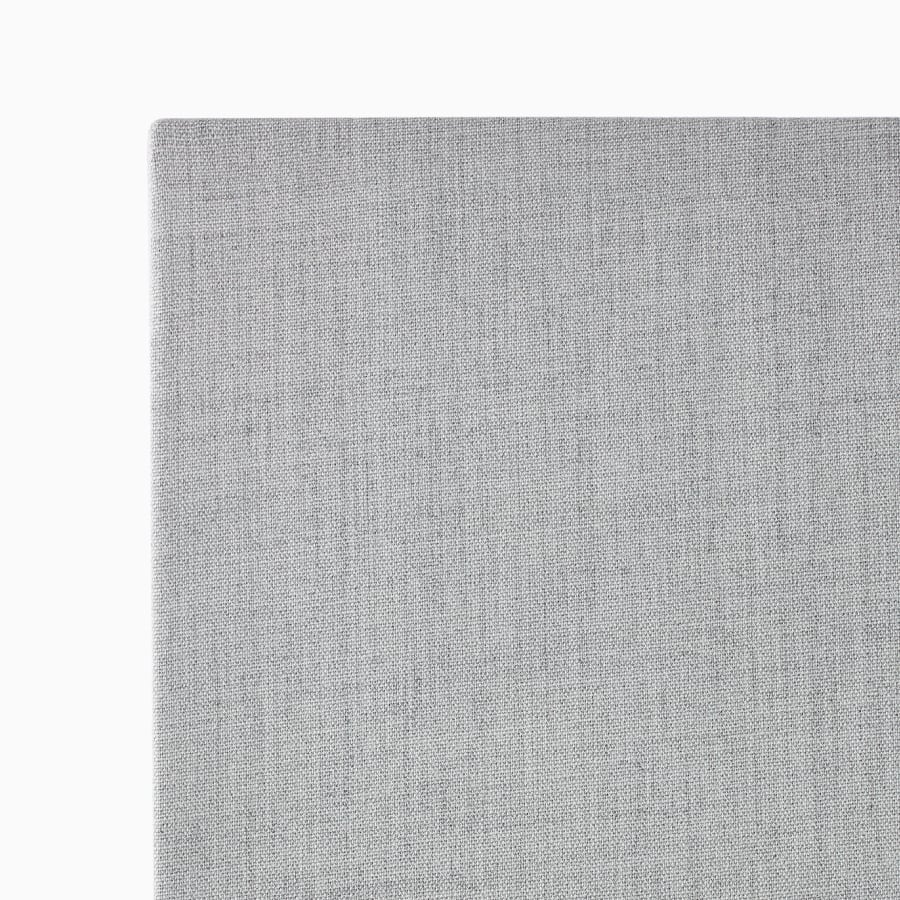 Close up image of OE1 Wall Rail and fabric project board.