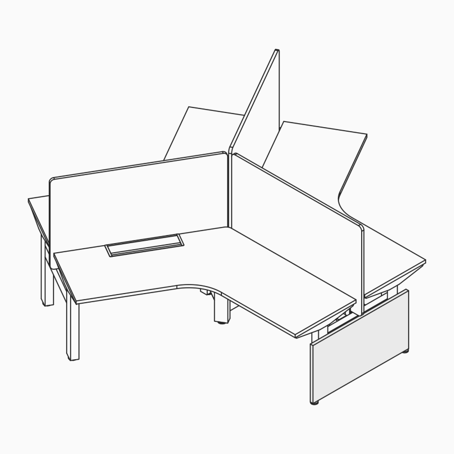 线描图：Ratio的端板。