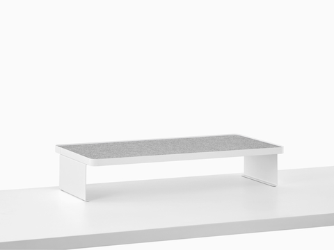 A Ubi Freestanding Shelf with a non-skid surface.