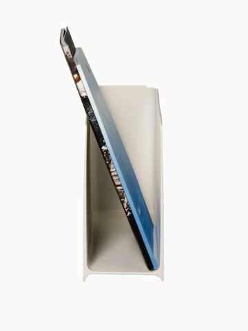 A putty-colored Vertical Tray. Select to go to the Vertical Tray product page.