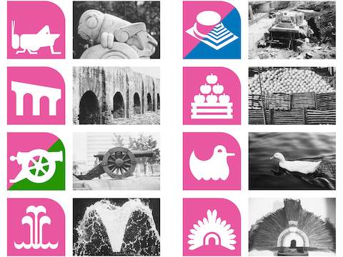 To design each station icon, Wyman and the internal Metro planning team, chose an image from history, an image of an existing structure, an image dictated by the station name, or an image dictated by an important function in the area in which the station is located.